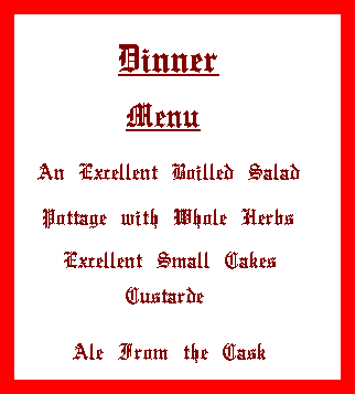 Clickable menu