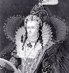 Engraving of Elizabeth I: 33K